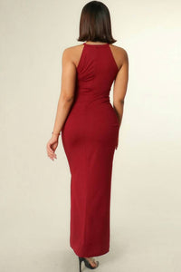 Jacaranda Living - Long Bodycon Crepe Dress
