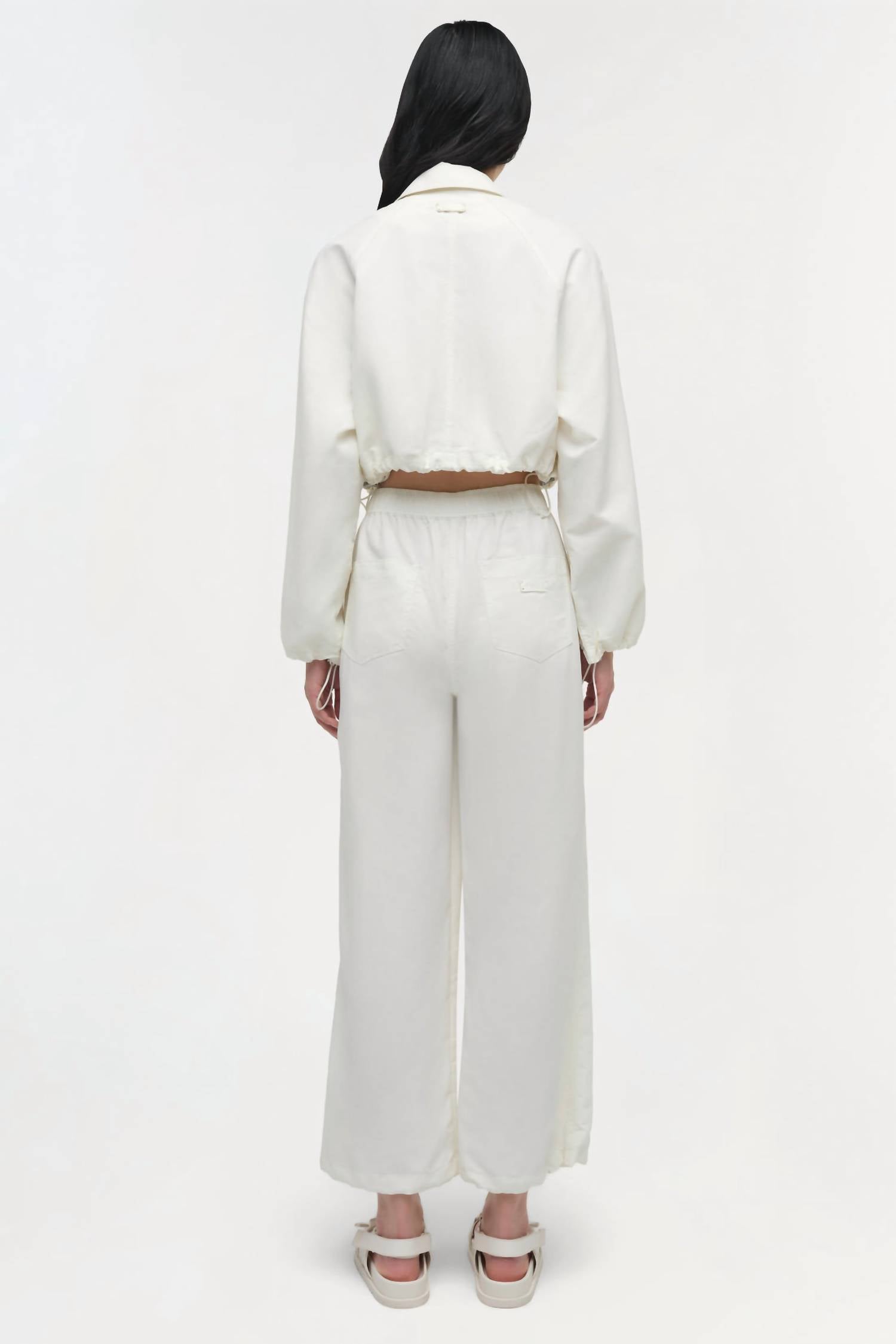 SIMKHAI Colsen Jacket in white - women's jacket - view 4