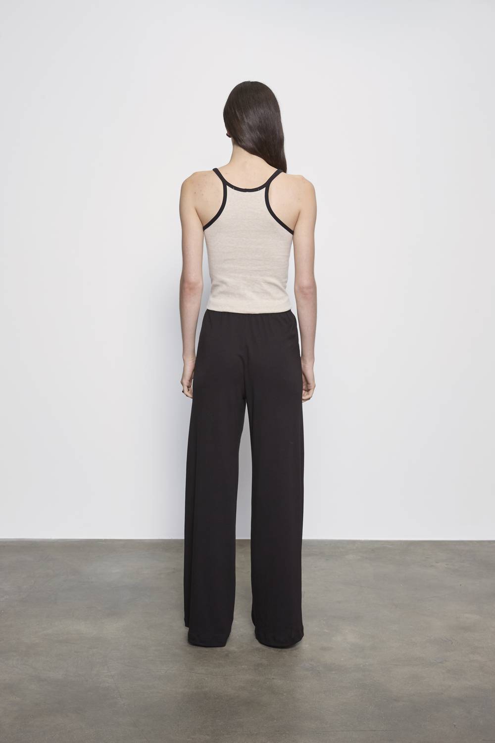 Enza Costa - COTTON CLASSIC RINGER SCOOP TANK