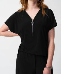 Joseph Ribkoff - Silky Knit Culotte Jumpsuit