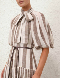 Zimmermann - Acacia Blouson Shirt Dress