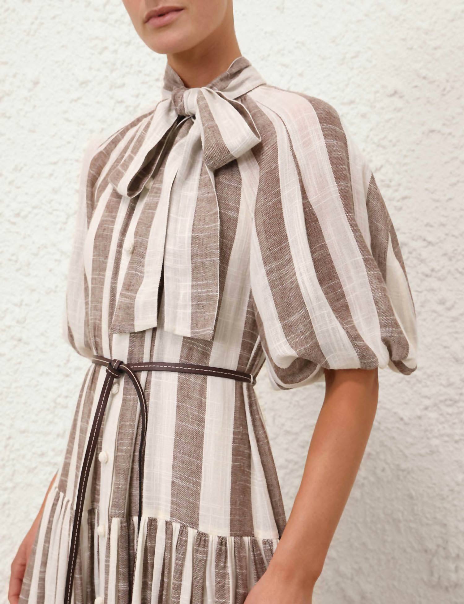 Zimmermann - Acacia Blouson Shirt Dress