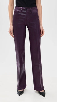 L'Agence - Scottie High Rise Wide Leg Jeans