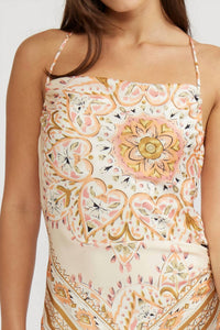 Lucy Paris - Eden Cowl Neck Dress