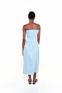 The Lulo Project - Penny Smocked Poplin Top
