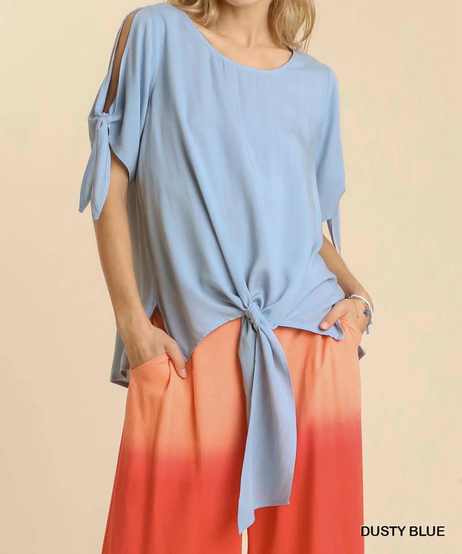 Umgee - Skyline Breeze Tie Top