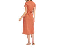 Tyler Boe Blair Knit Dress in orange - women's dress - detail view