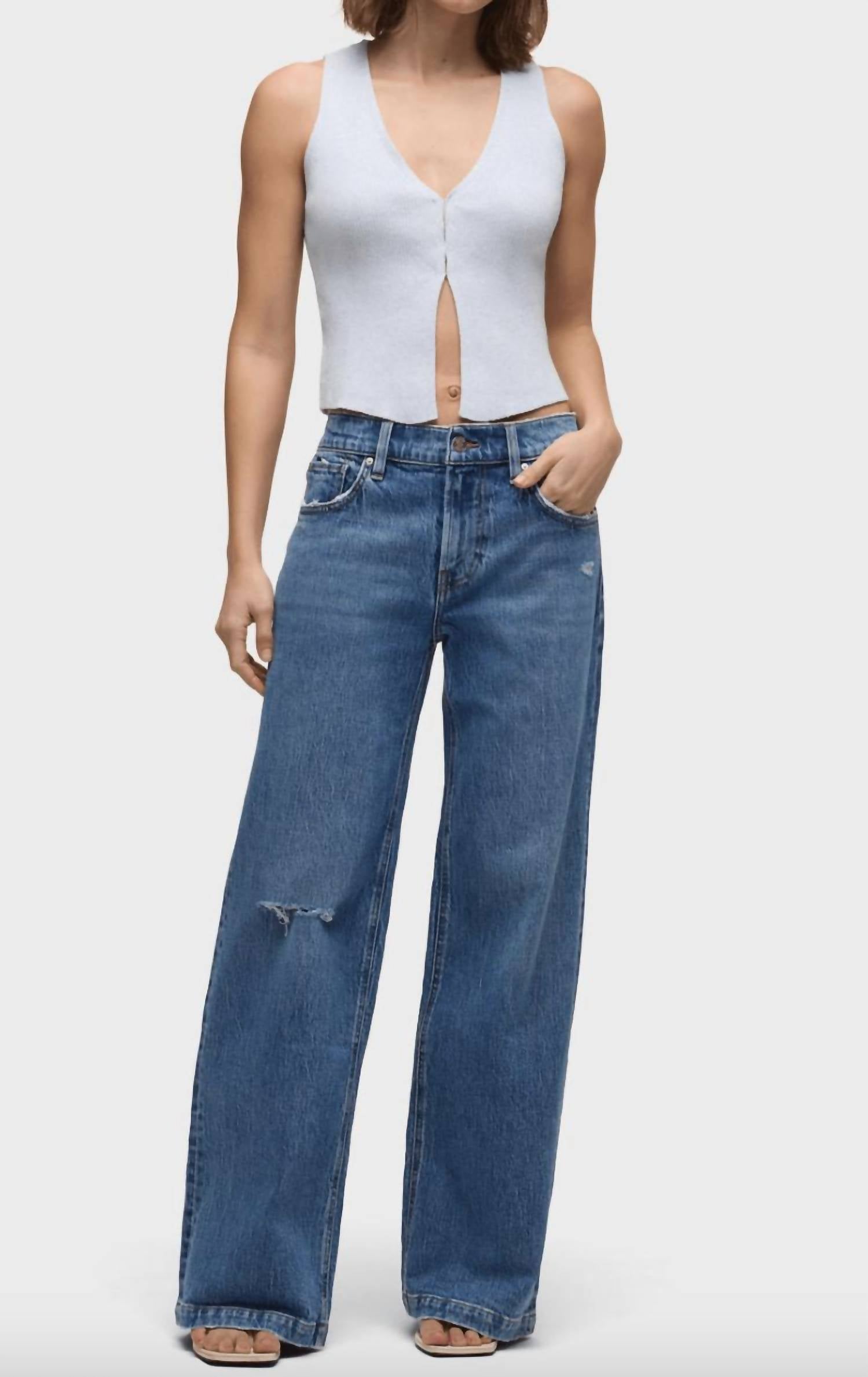 Hudson - Rylee Low Rise Loose Pant