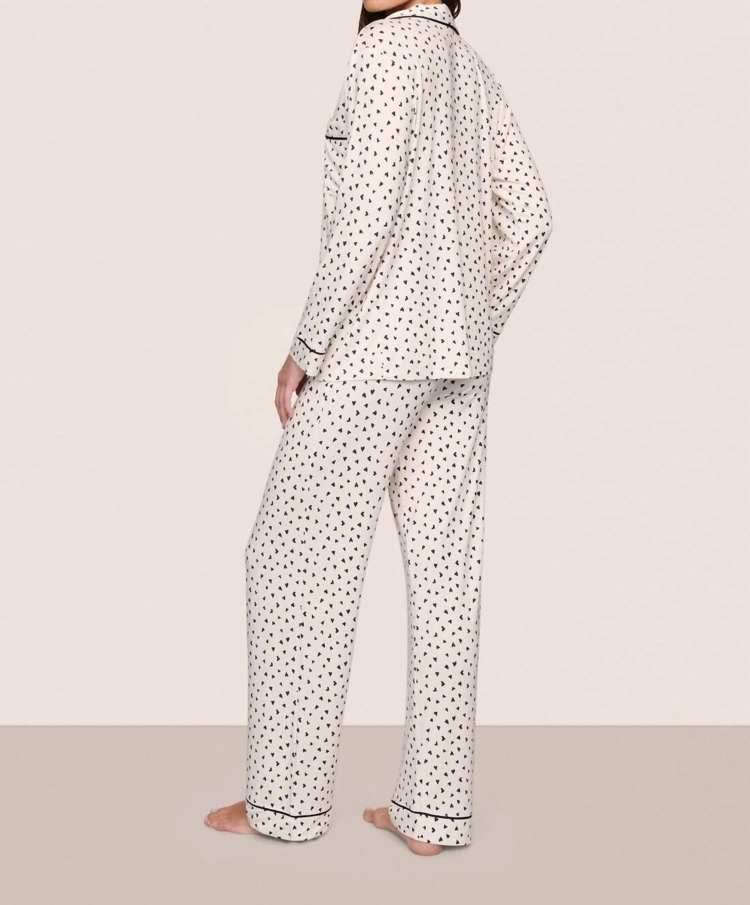 Eberjey - Printed Gisele Long Pj Set