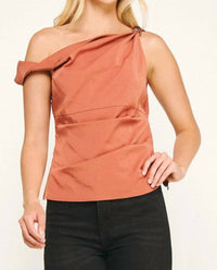 Strut & Bolt - Sheena Asymmetric Twisted Bead Top