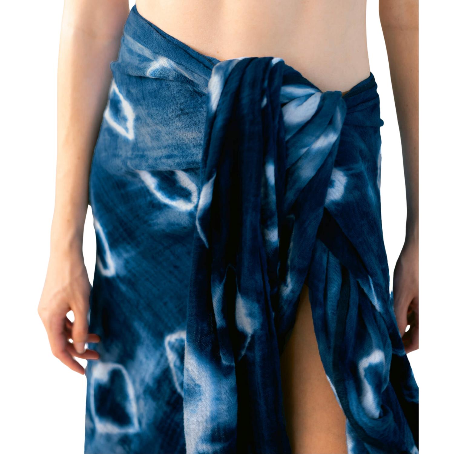 Mersea - Women's Shibori Beach Wrap