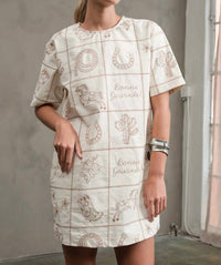 Raisonnel - Western Embroidered Mini Dress