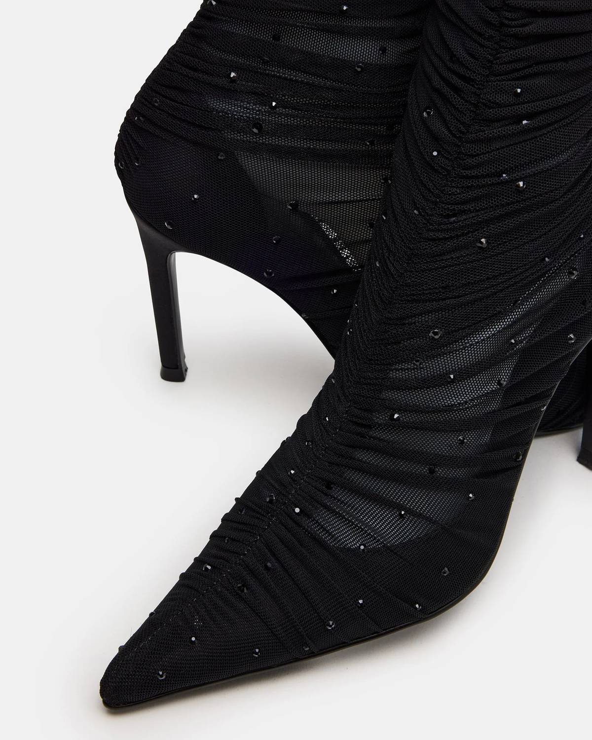 Steve Madden - Women's Rashida Mesh Pointed Toe Boot