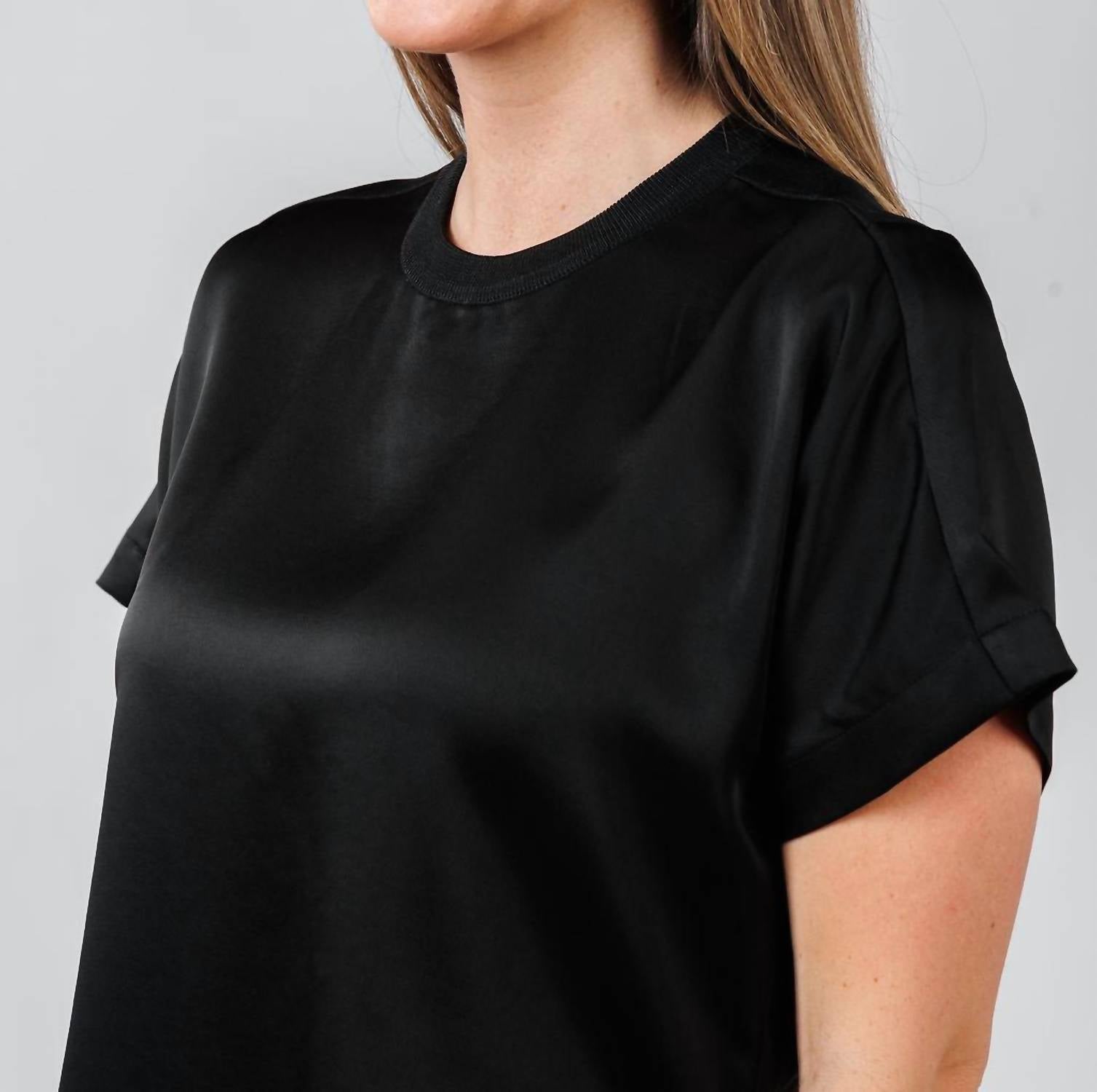 Simkhai - Addy Short Sleeve Knit Back T-Shirt