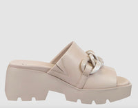 Naked Feet Women's Iso Platform Sandals in beige - women's sandal - alternate view