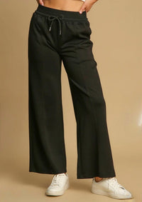 Umgee - High Waisted Sweatpants
