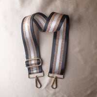 Lauren Lane - Women's Striped Detachable Adjustable Crossbody Purse Bag Strap