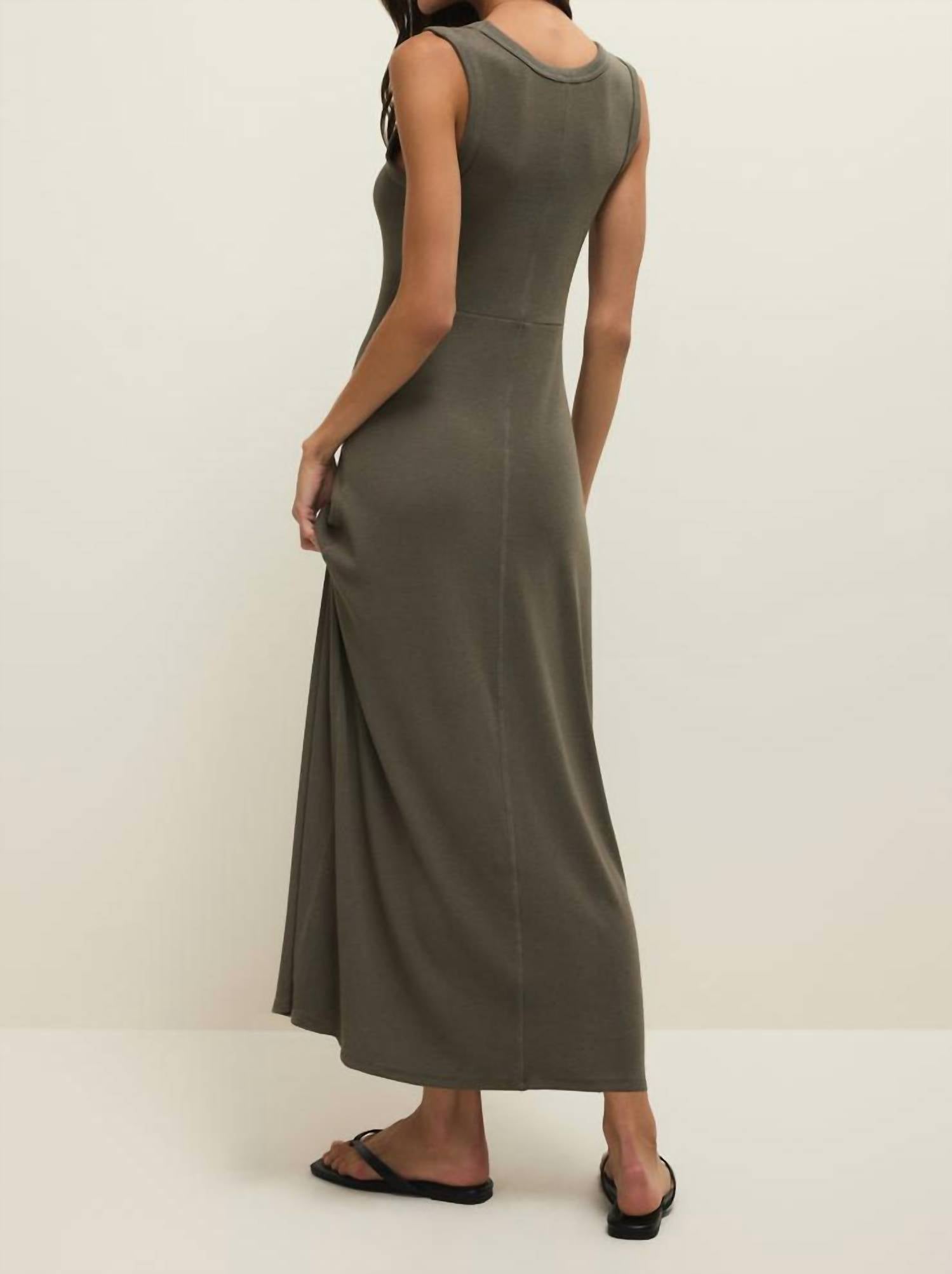 Z Supply - Carmel Avenue Slub Rib Maxi Dress