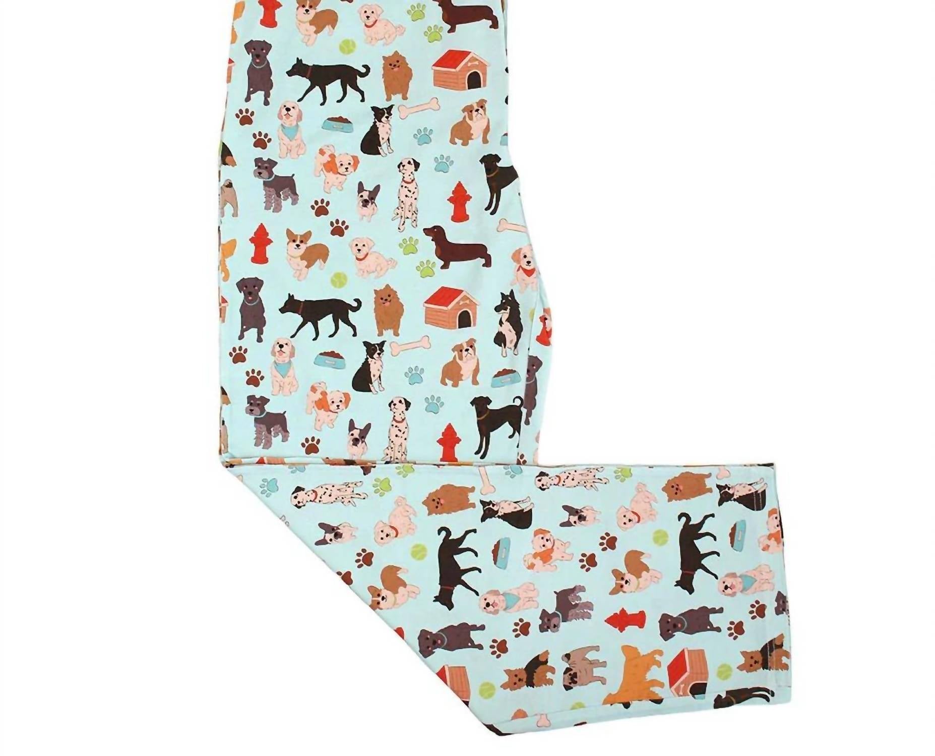 Emerson And Friends - Dogs Bark Bamboo Relaxed Lounge Pajama Pants