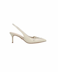 Veronica Beard - Women's Rashida Woven Slingback Hees
