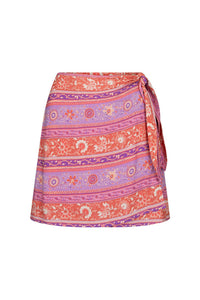 Spell - Sunshine Bandit Wrap Mini Skirt