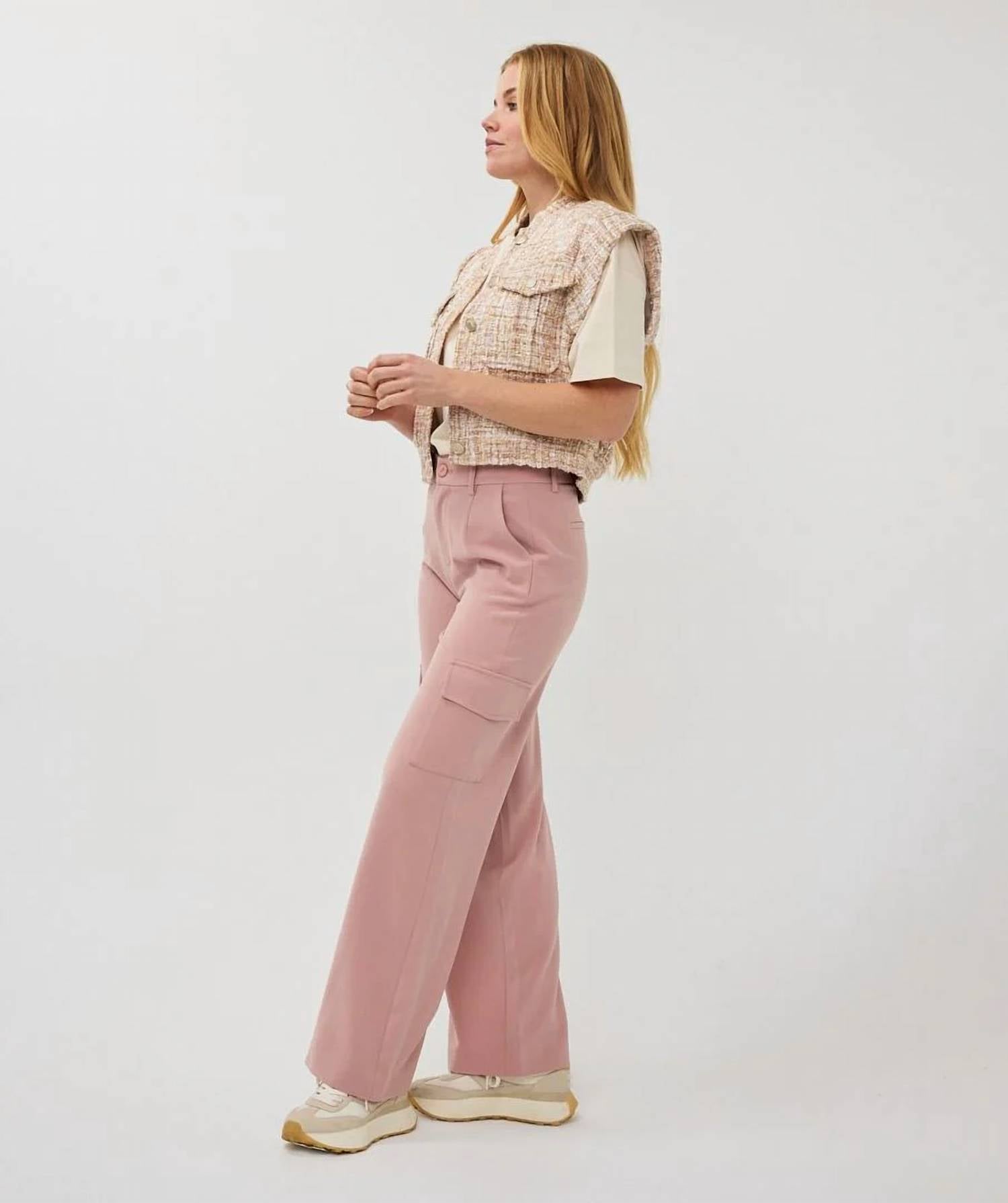 Esqualo - Tira Wide Cargo City Trousers
