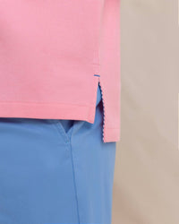 SOUTHERN TIDE Skipjack Polo Shirt in pale rosette pink - men's shirt - view 4
