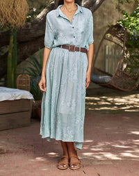 Paparazzi - Embroidered Top And Skirt Set