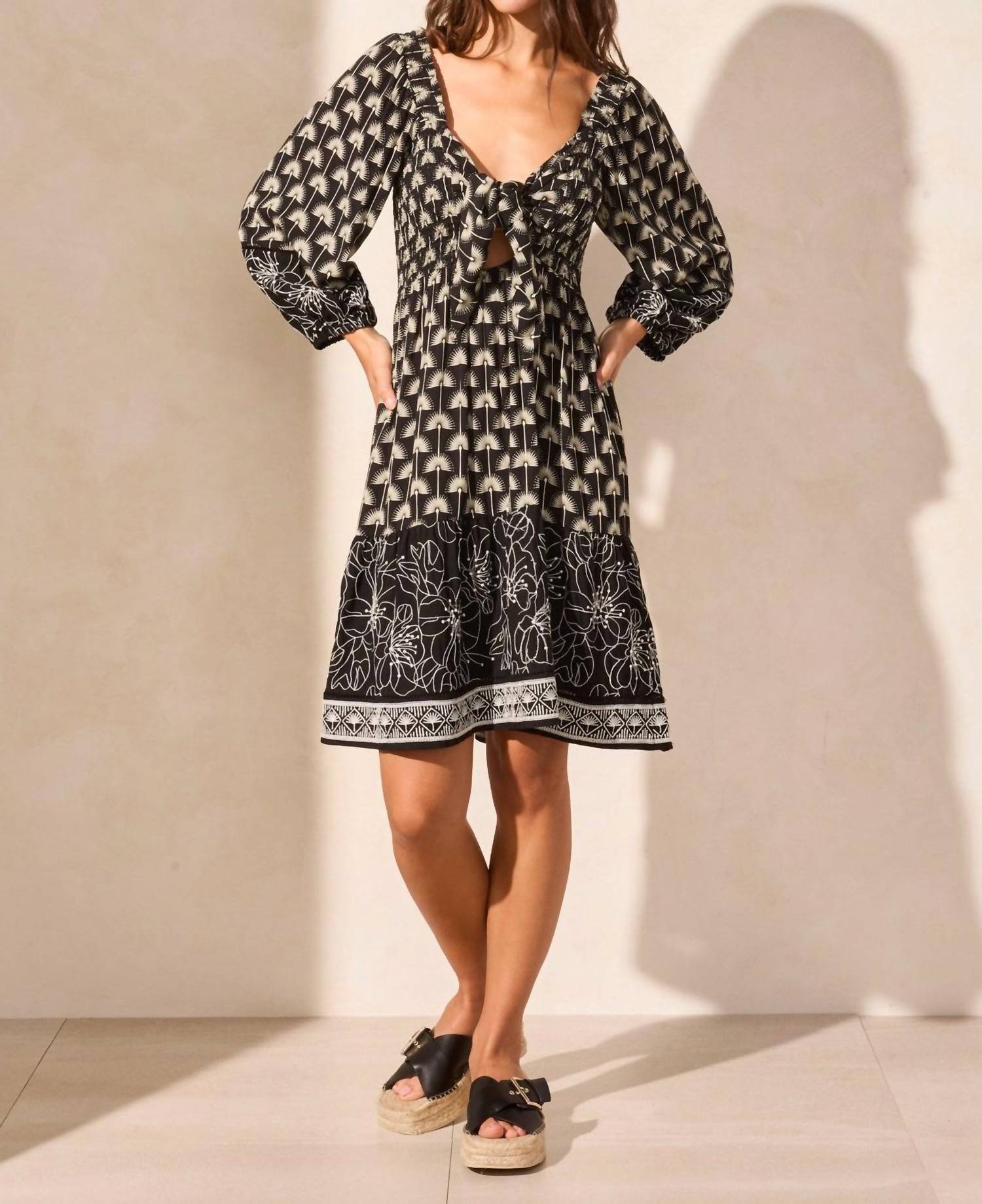 Tribal - Wear 2 Ways Embroidered Dress