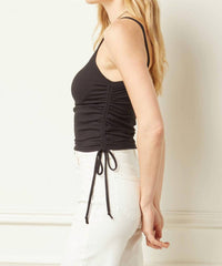 Entro - Shirred Cropped Cami