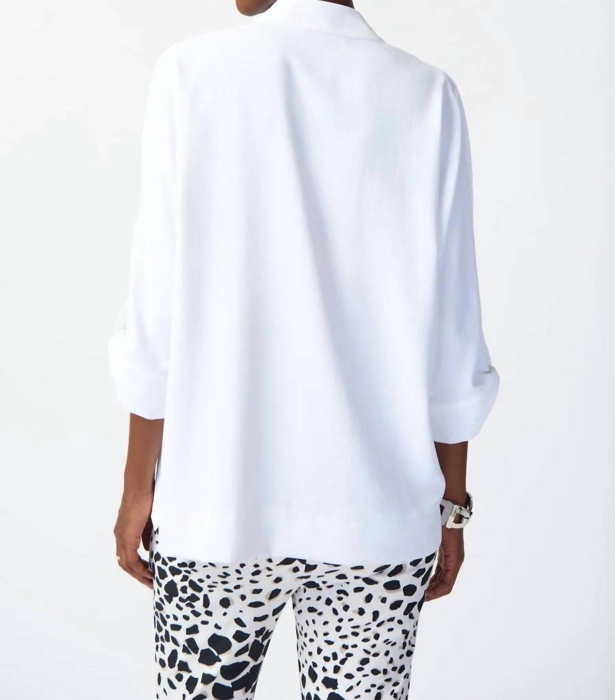 Joseph Ribkoff - Dolman Sleeves Boxy Top