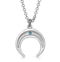 Montana Silversmiths - Women's Eye In The Sky Crescent Necklace