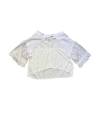 Pol - Women's Lace Ruffle Sleeve Top