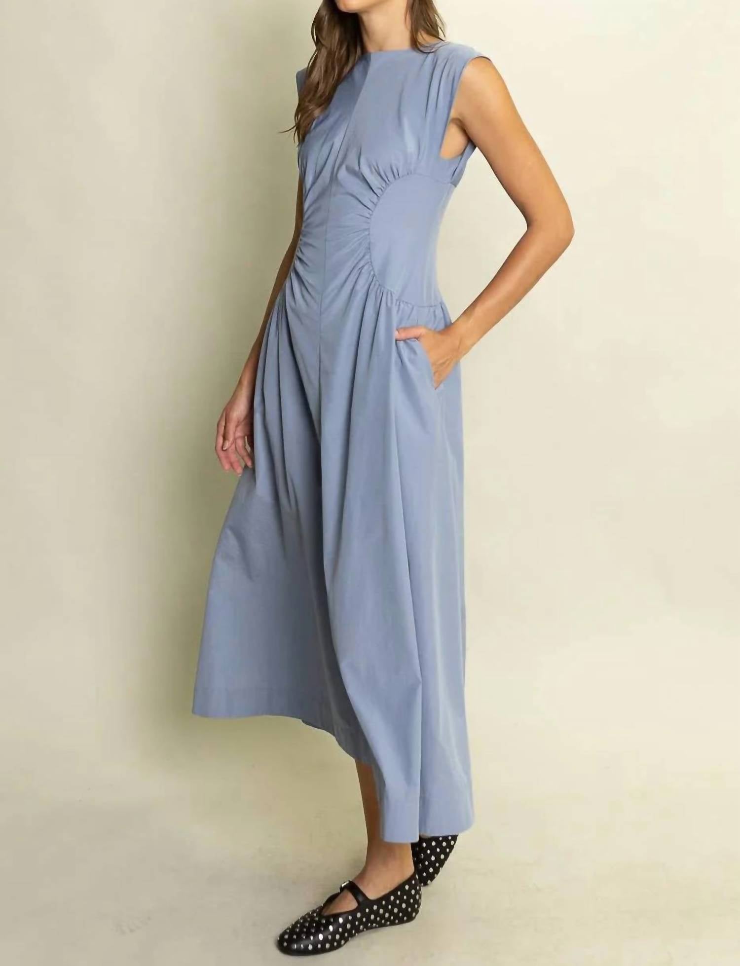Heyson - Riviera Ruched Midi Dress