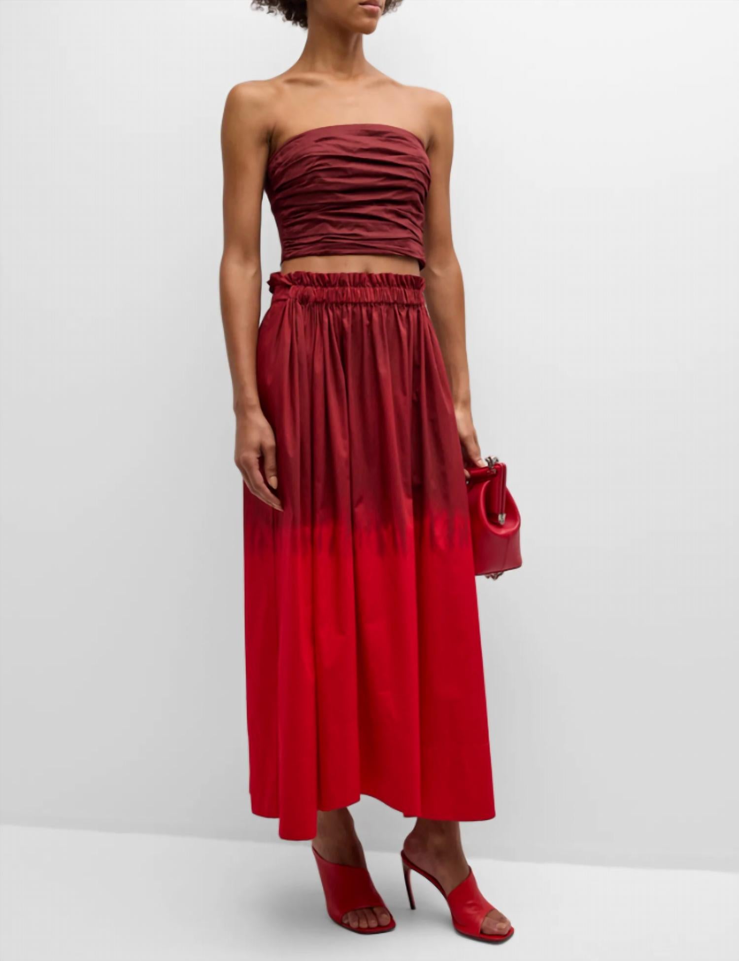 A.L.C. - Gisele Gathered Tube Top