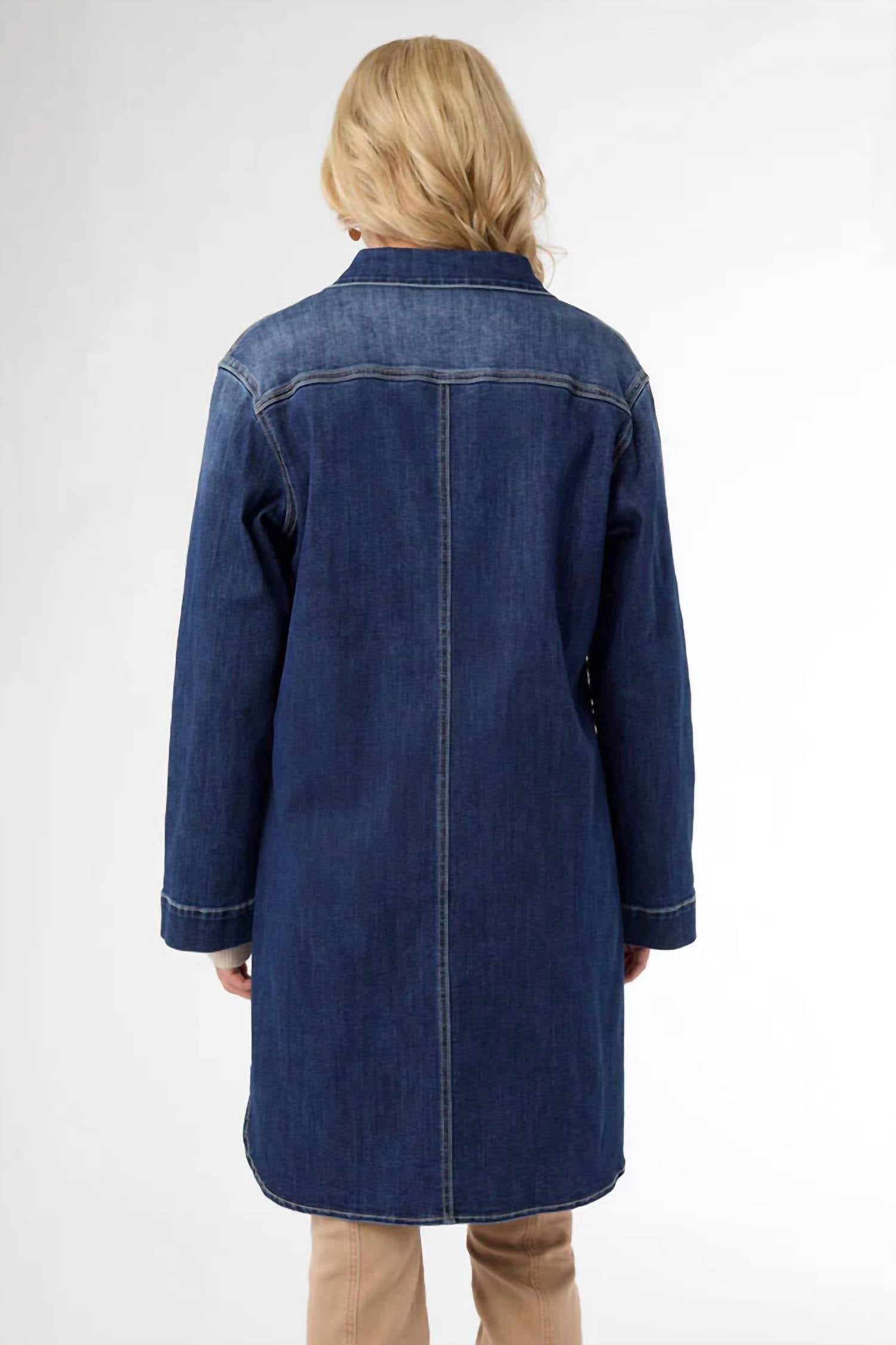 Coco + Carmen - Button Front Long Shacket