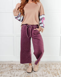 Zenana - Wide Leg Cropped Palazzo Pants