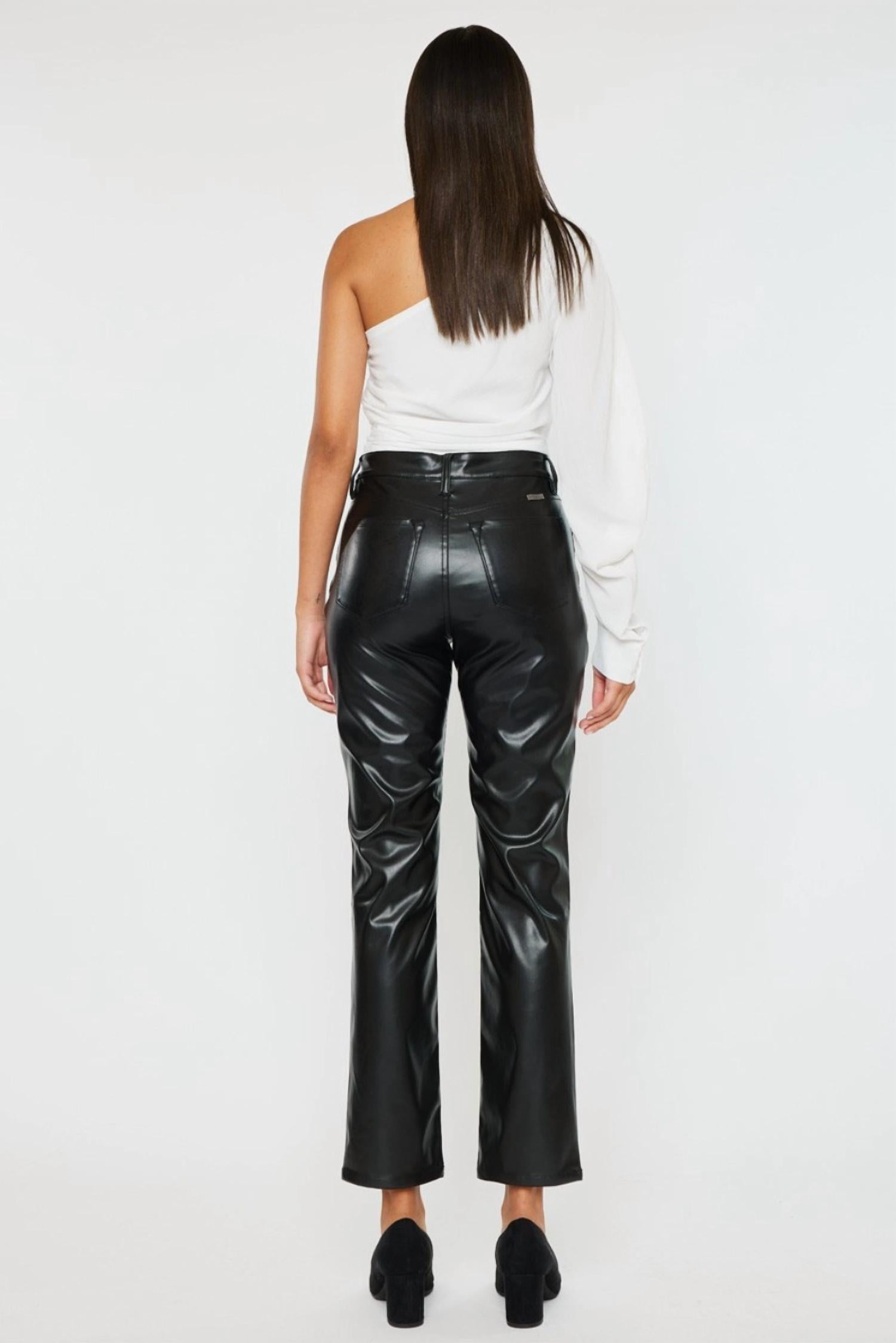 Kancan - Rudi Faux Leather Pants