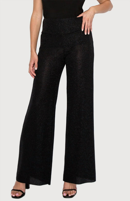 Last Tango - Shimmer Wide Leg Pants