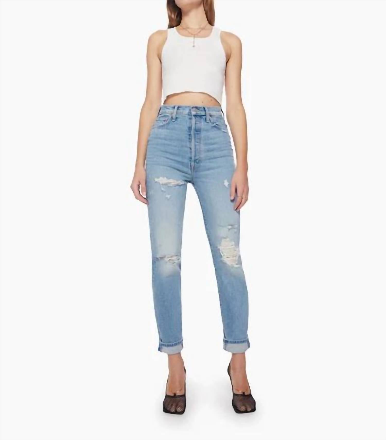 Mother - Tune Up Hover Cuff Jeans