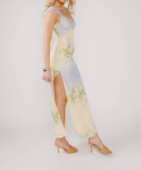 Rowan + Riot - Citrus Floral Maxi Dress