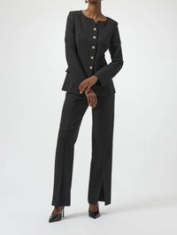 Joseph Ribkoff - Lazelle Lux Twill Straight Pull-on Pants