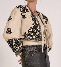 Elan - Tie Front Boho Jacket