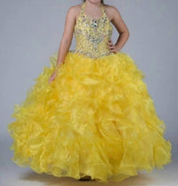 Little Rosie - Girl's Long National Level Pageant Dress