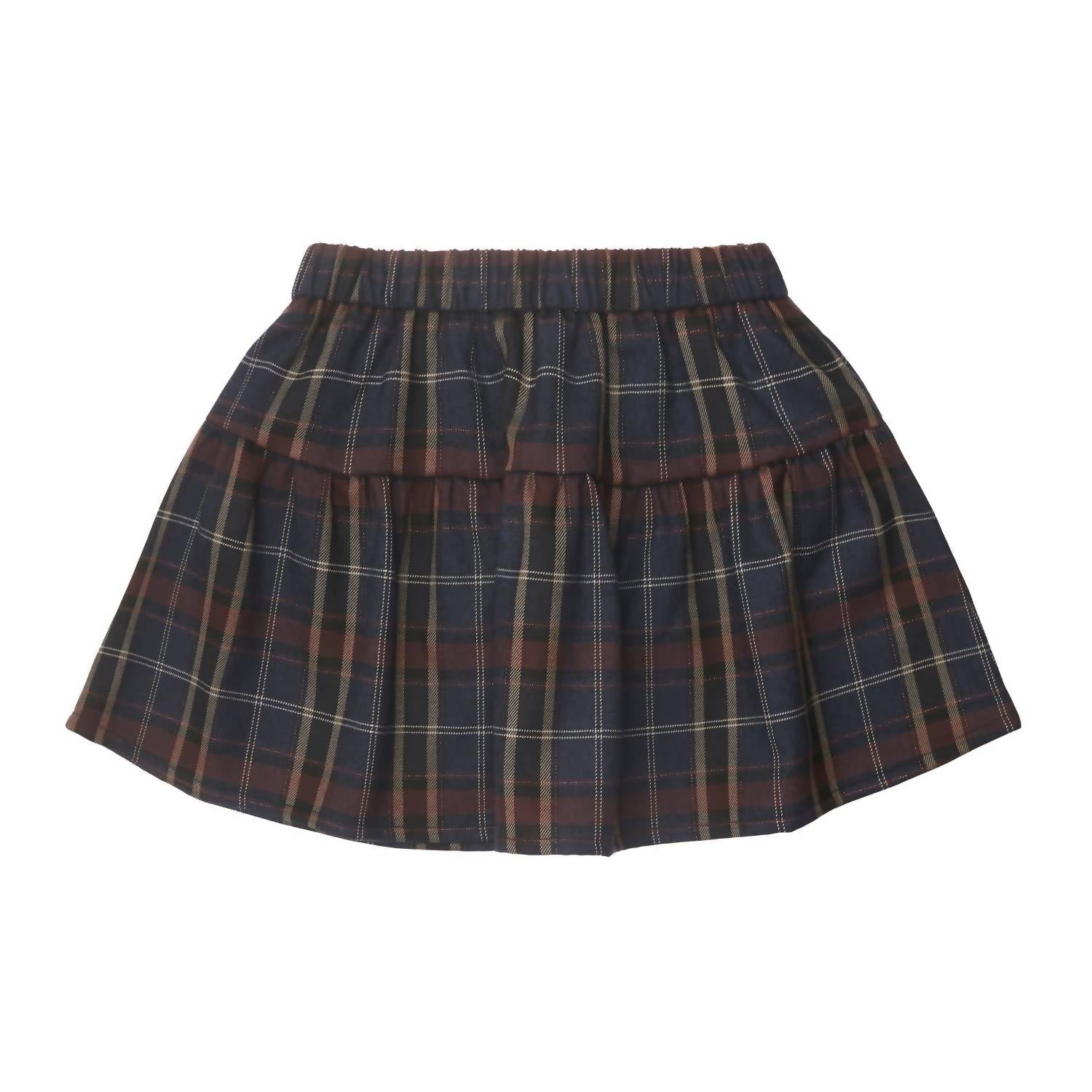 Tocoto Vintage - Mini Checked Skirt