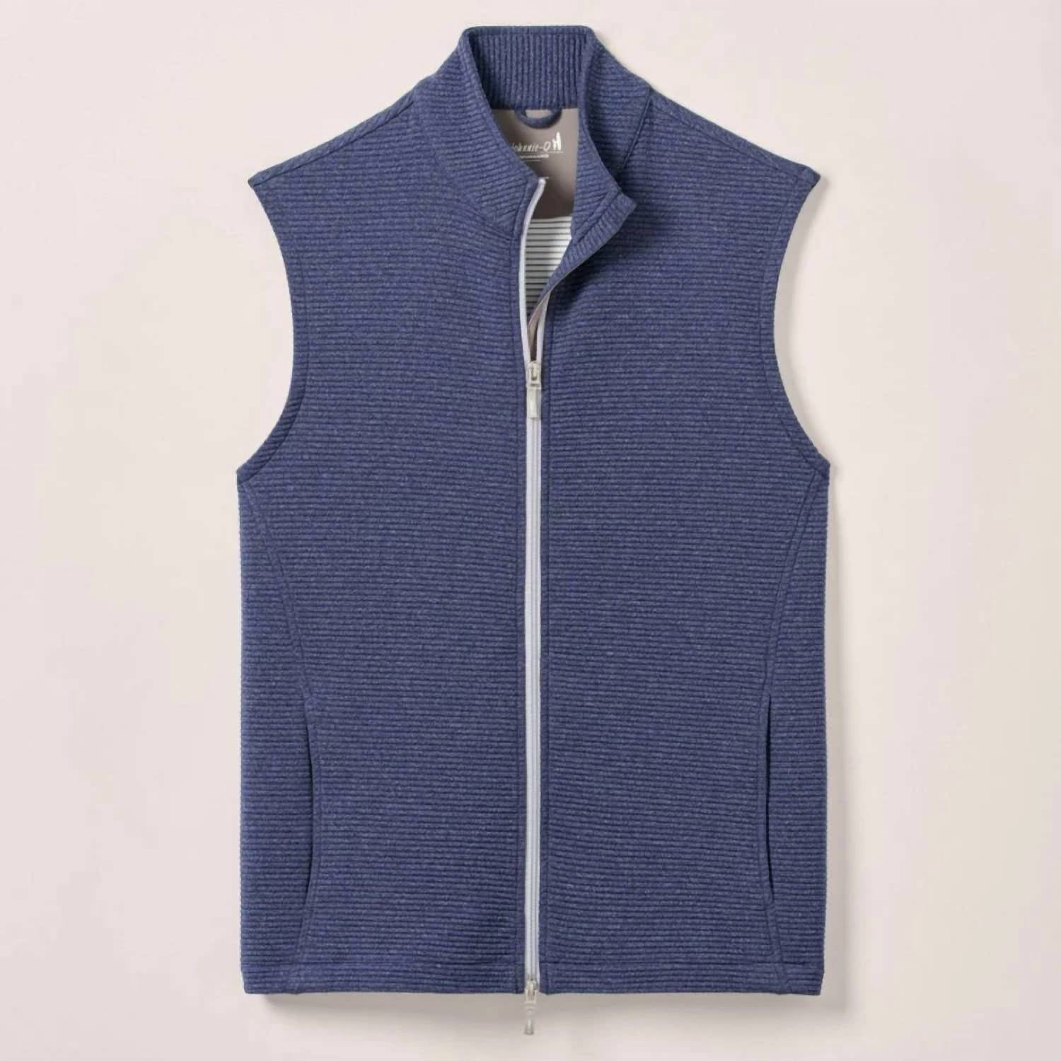 Johnnie-O - Men's Reggie Ribbed Performance Vest
