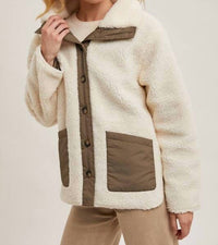 Bluivy - Button Down Fleece Jacket