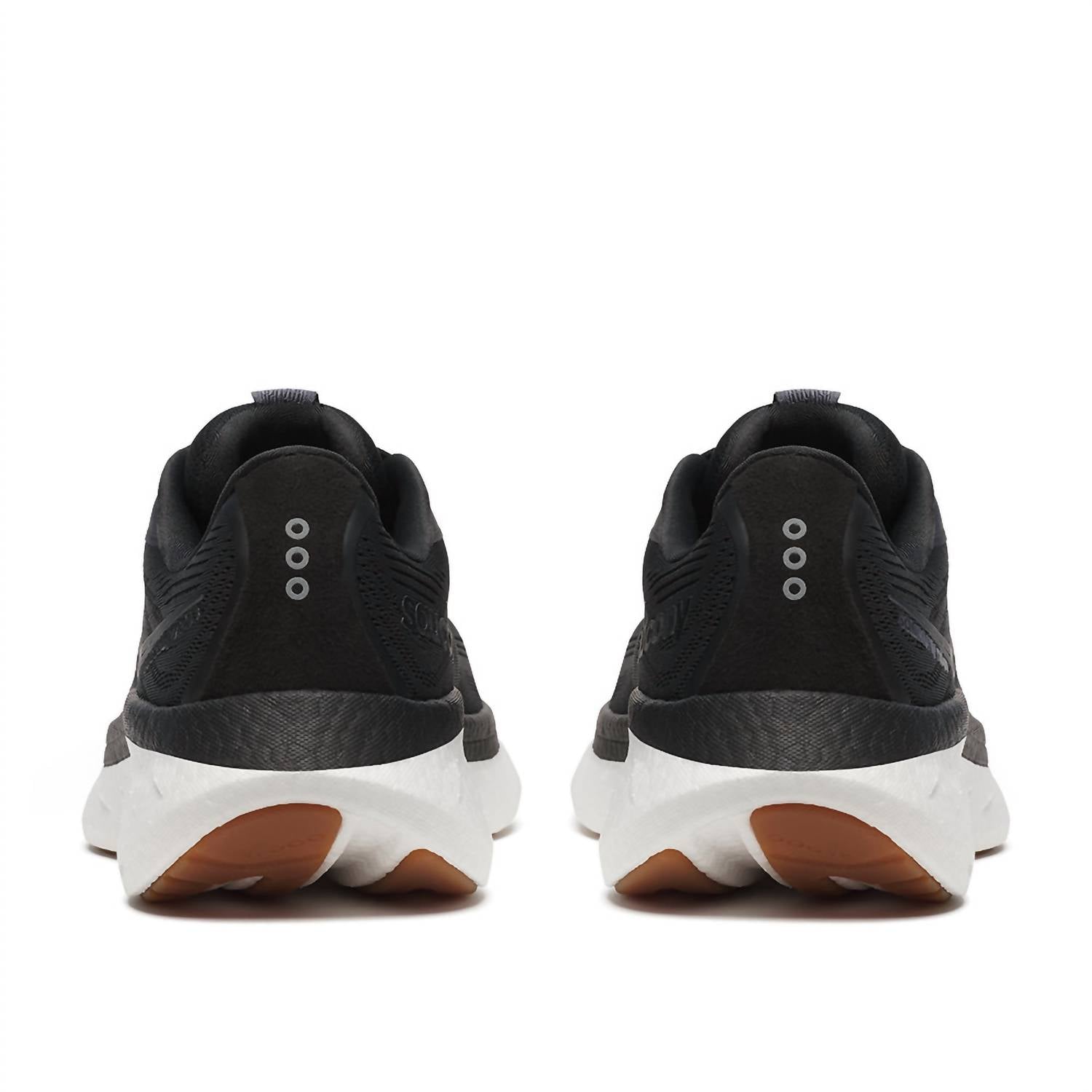 SAUCONY Women's Ride 18 Running Shoes in black gum 1 - women's shoe - view 5