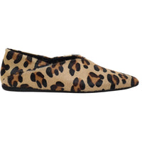 Closed - Women's Horsy Leopard Ballerina Flat