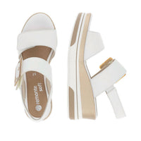 Remonte Women's Wedge Sandal in white - women's sandal - view 7